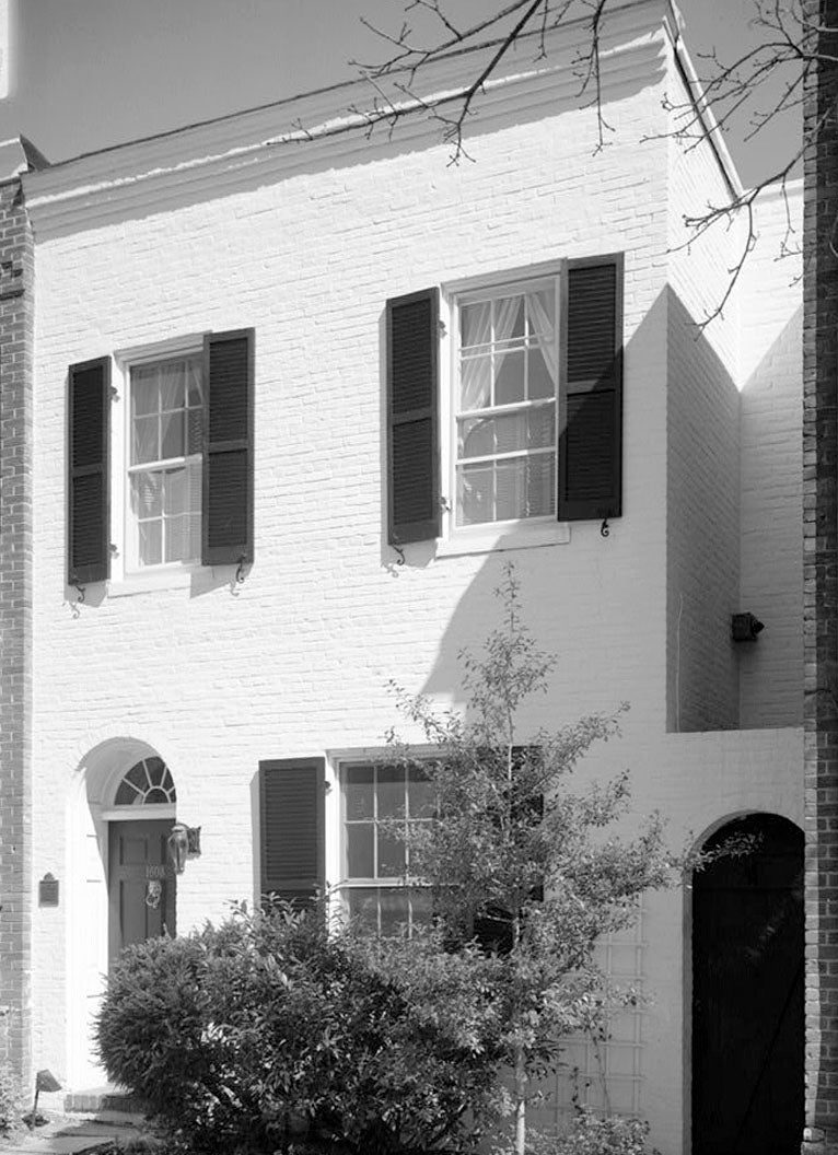 Historic Photo : 1603 Thirty-Fourth Street, Northwest (House), Washington, District of Columbia, DC 1 Photograph