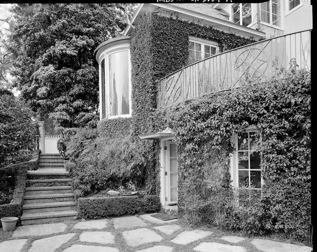 Historic Photo : Morris Landau House, 638 North Faring Road, Los Angeles, Los Angeles County, CA 7 Photograph