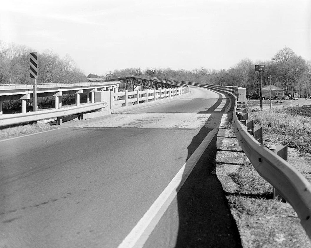 Historic Photo : Sand Bar Ferry Bridge, Spanning Savannah River on State Highway 28, Augusta, Richmond County, GA 2 Photograph