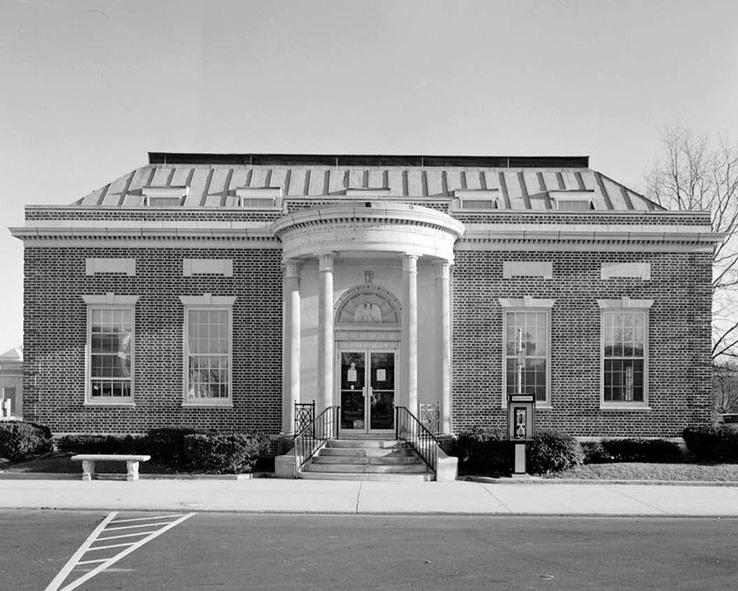 Historic Photo : Georgetown Post Office, 2 The Circle, Georgetown, Sussex County, DE 8 Photograph
