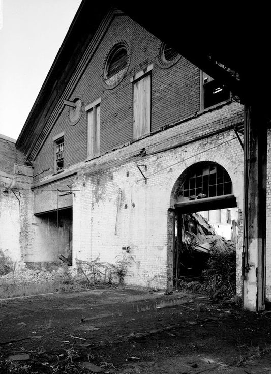 Central of Georgia Railway, Savannah Repair Shops & Terminal Facilities, Machine Shop, Bounded by West Broad, Jones, West Boundary & Hull Streets, Savannah, Chatham County, GA 5