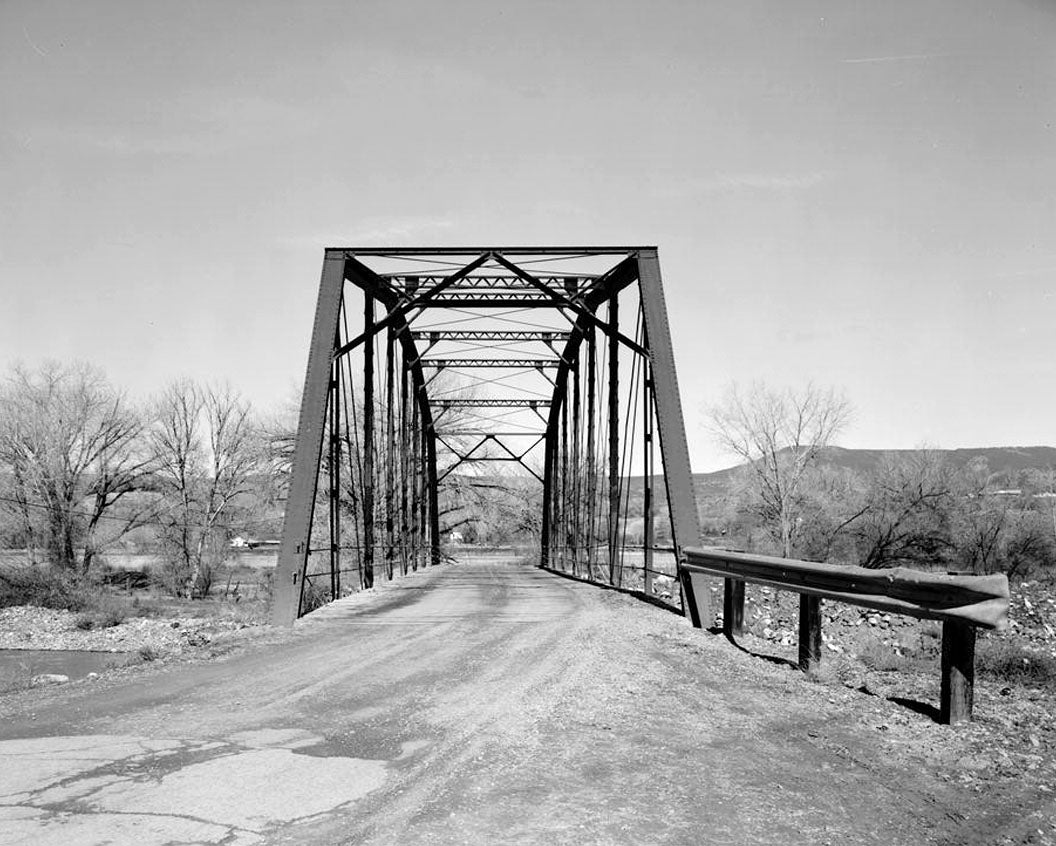 Historic Photo : Hotchkiss Bridge, Spanning North Fork River on County Road 3400, Hotchkiss, Delta County, CO 3 Photograph