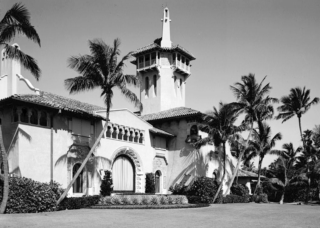 Historic Photo : Mar-a-Lago, 1100 South Ocean Boulevard, Palm Beach, Palm Beach County, FL 6 Photograph