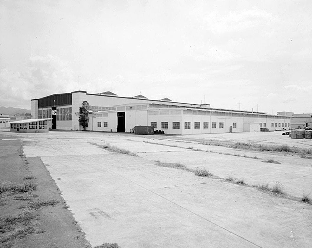Historic Photo : U.S. Naval Base, Pearl Harbor, Operations Storage Building, Corner of Lexington Boulevard & Liscome Street, Pearl City, Honolulu County, HI 1 Photograph