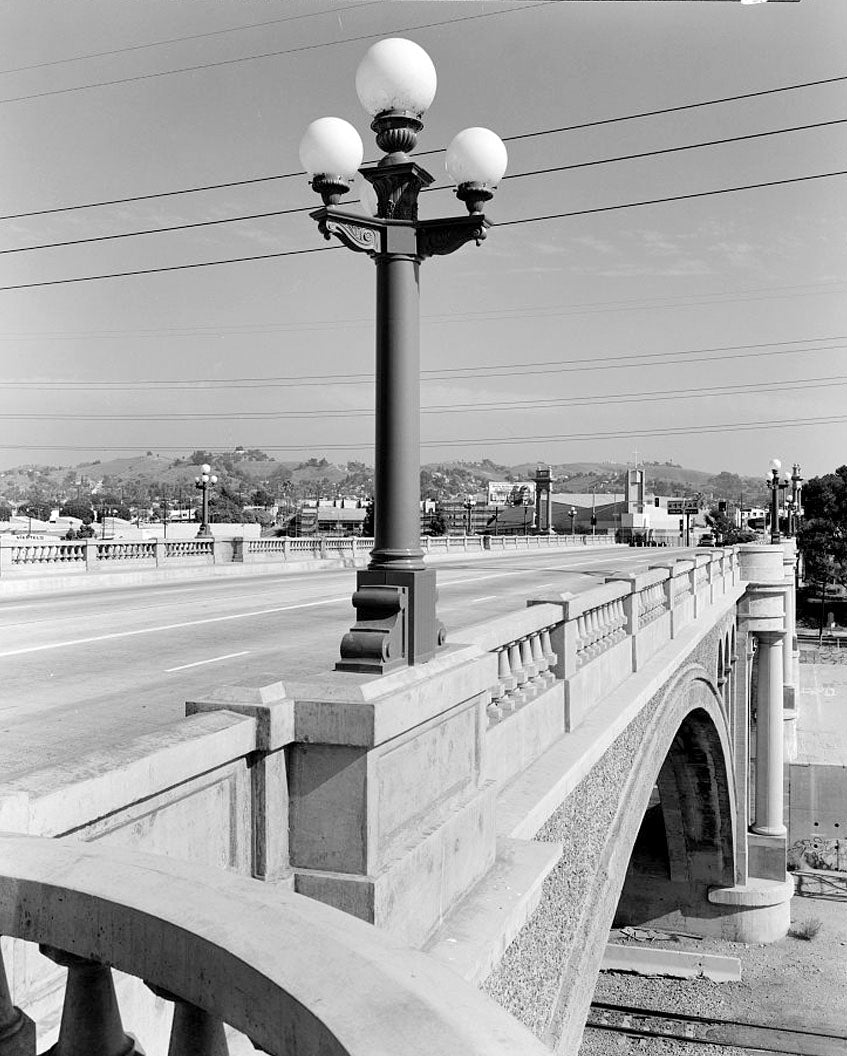 Historic Photo : North Broadway Bridge, Los Angeles, Los Angeles County, CA 3 Photograph