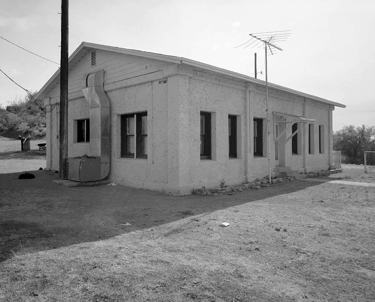 Historic Photo : San Carlos Irrigation Project, Ashurst-Hayden Dam, Dam Tender's House, Gila River, T4S R11E S7, Coolidge, Pinal County, AZ 2 Photograph