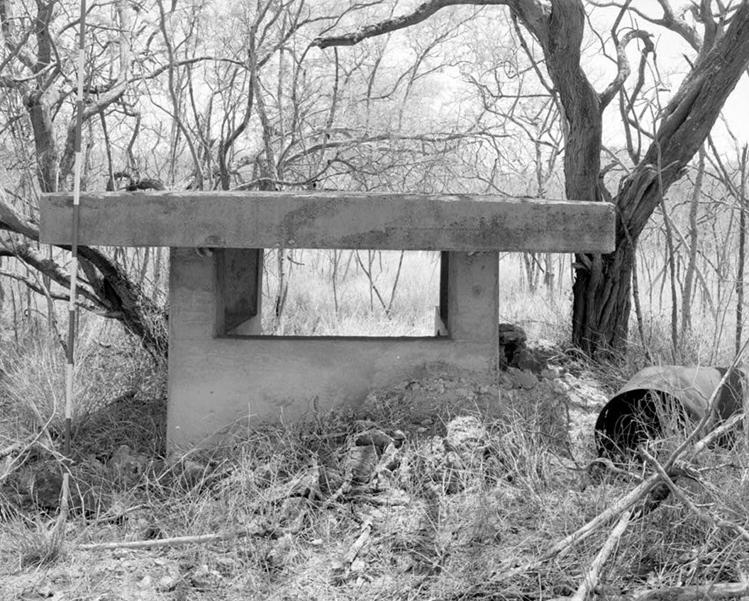 Historic Photo : Naval Air Station Barbers Point, Anti-Aircraft Battery Complex-Shelter, East of Coral Sea Road, northwest of Hamilton Road, Ewa, Honolulu County, HI 2 Photograph
