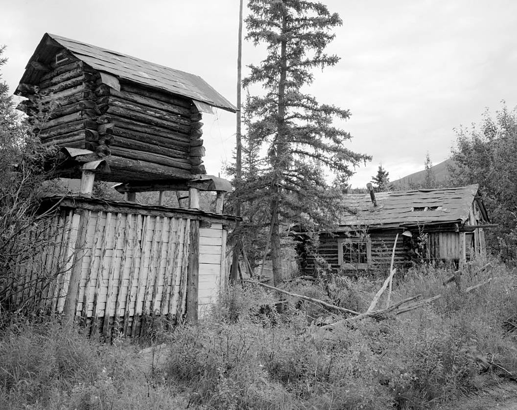Historic Photo : Vincent Knorr Homestead, Koyukuk River at Wiseman Creek, Bettles Vicinity, Wiseman, Yukon-Koyukuk Census Area, AK 3 Photograph