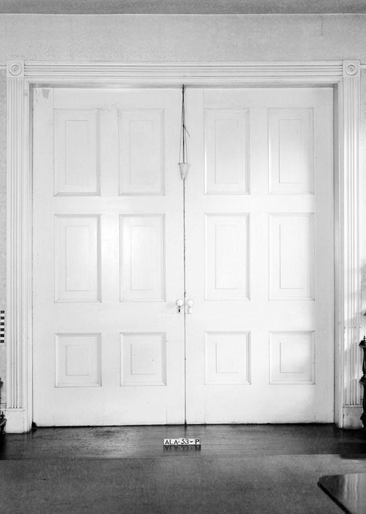 Historic Photo : Audley H. Gazzam House & Servants' Quarters, 1255 Government Street, Mobile, Mobile County, AL 16 Photograph