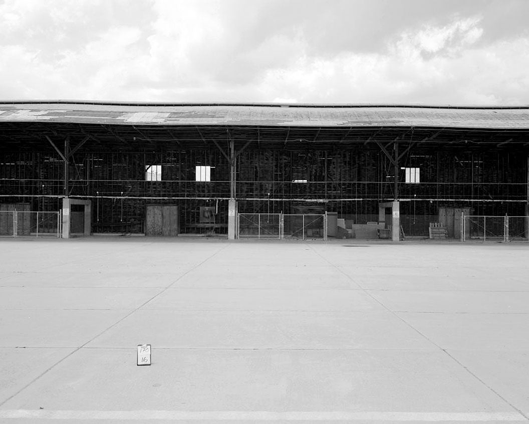 Historic Photo : Barstow-Daggett Airport, Hangar Shed No. 4, 39500 National Trails Highway, Daggett, San Bernardino County, CA 1 Photograph