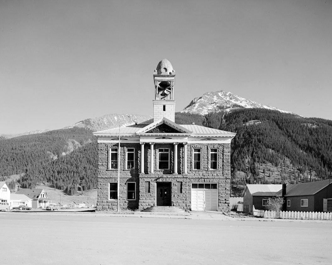 Historic Photo : Silverton Historic District, City Hall, East Fourteenth & Green Streets, Silverton, San Juan County, CO 1 Photograph
