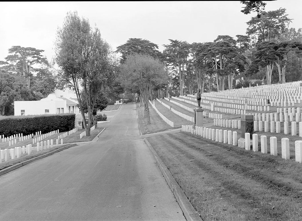 Historic Photo : San Francisco National Cemetery, 1 Lincoln Boulevard, San Francisco, San Francisco County, CA 7 Photograph