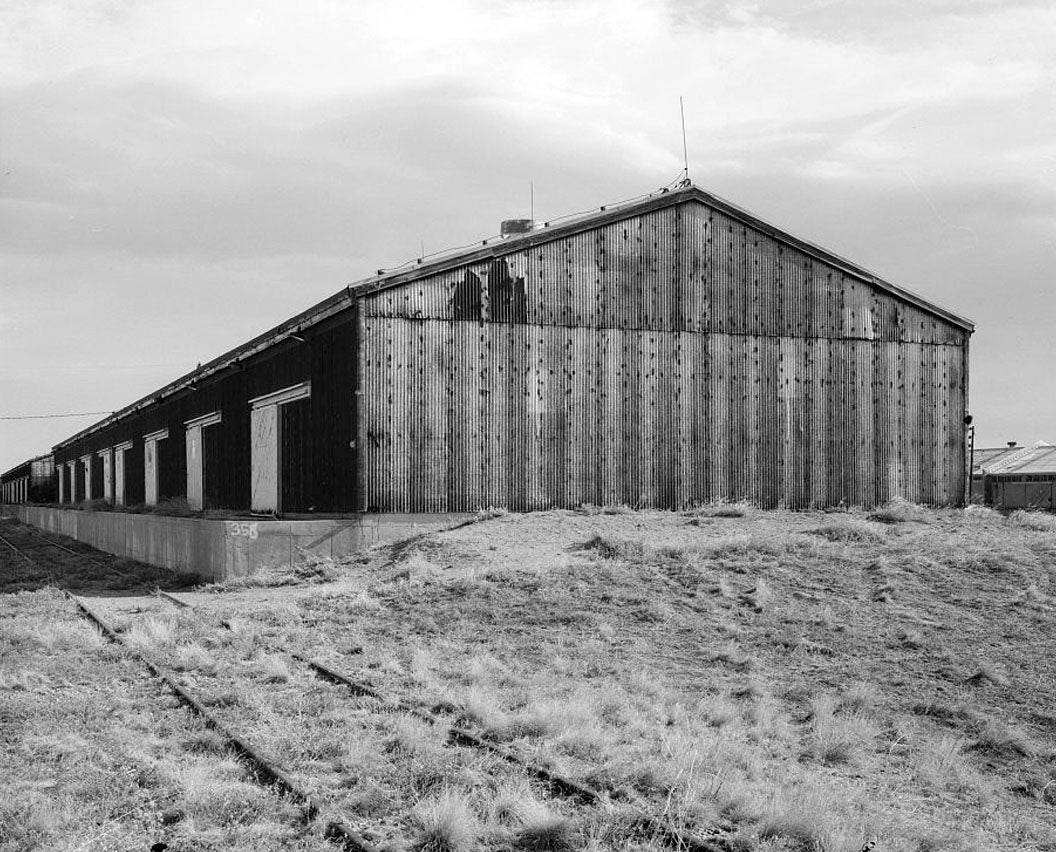 Historic Photo : Rocky Mountain Arsenal, Storage Warehouse, 1750 feet South of December Seventh Avenue; 2070 feet West of D Street, Commerce City, Adams County, CO 1 Photograph