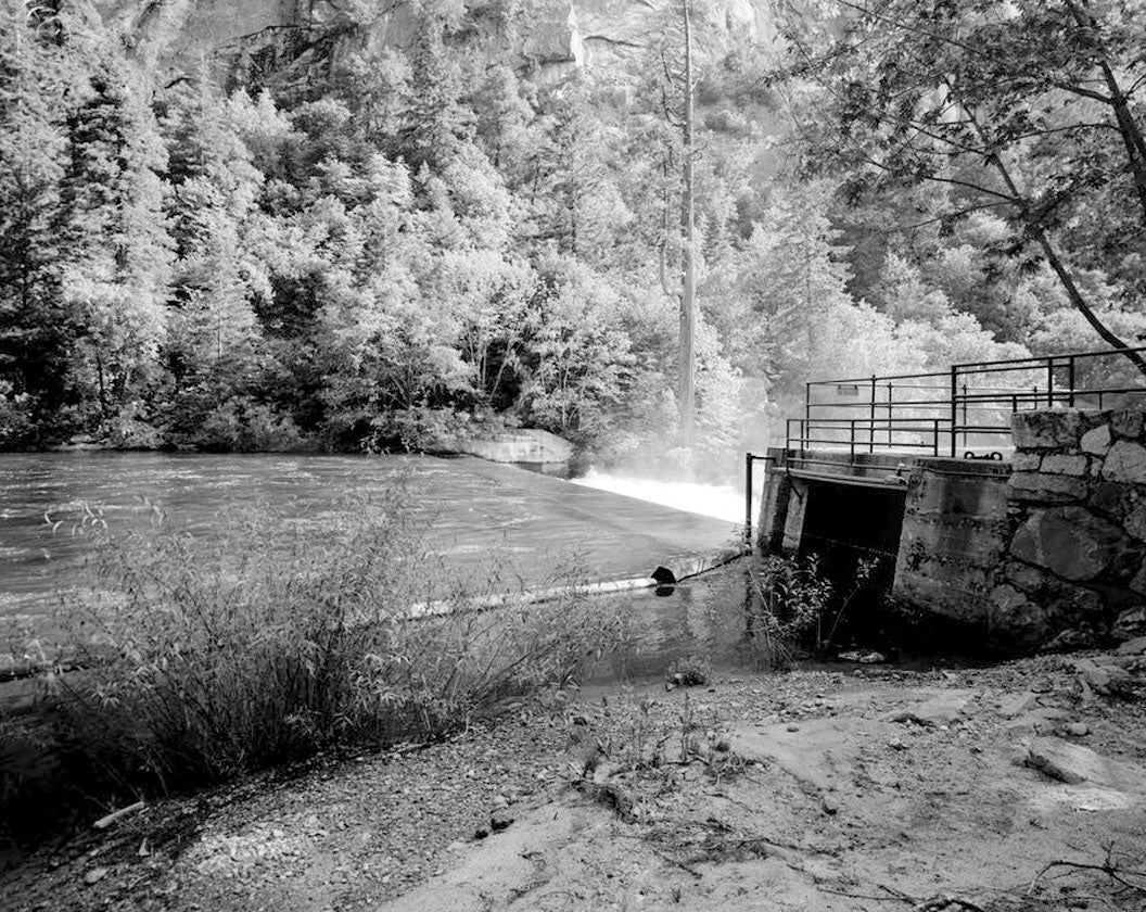 Historic Photo : Yosemite Hydroelectric Power Plant, Highways 120 & 140, Yosemite Village, Mariposa County, CA 9 Photograph