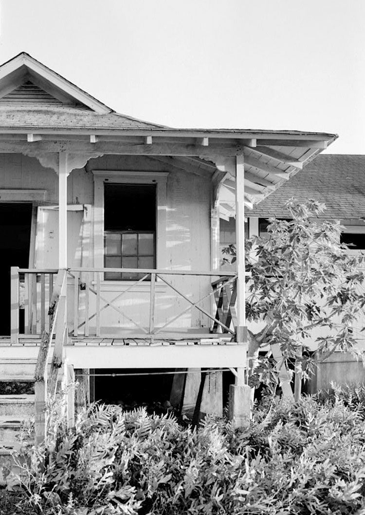 Historic Photo : Bay View Home, Old Kitchen, Moloka'i Island, Kalaupapa, Kalawao County, HI 5 Photograph