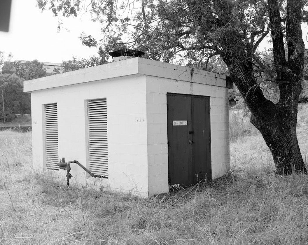 Historic Photo : Hamilton Field, Pool Water Treatment Plant, South of Hospital Drive, Novato, Marin County, CA 1 Photograph