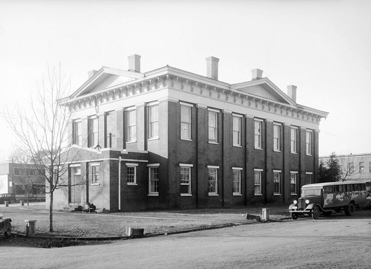 Historic Photo : Wilcox County Courthouse, Broad, Claiborne, Court & Water Streets, Camden, Wilcox County, AL 3 Photograph
