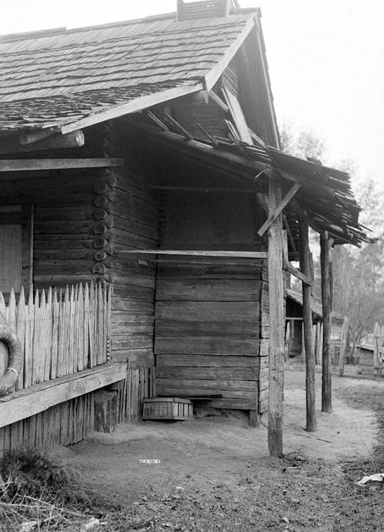 Historic Photo : Vogtner Farm (House & Smokehouse), Jeff Hamilton Road vicinity, Dawes, Mobile County, AL 3 Photograph