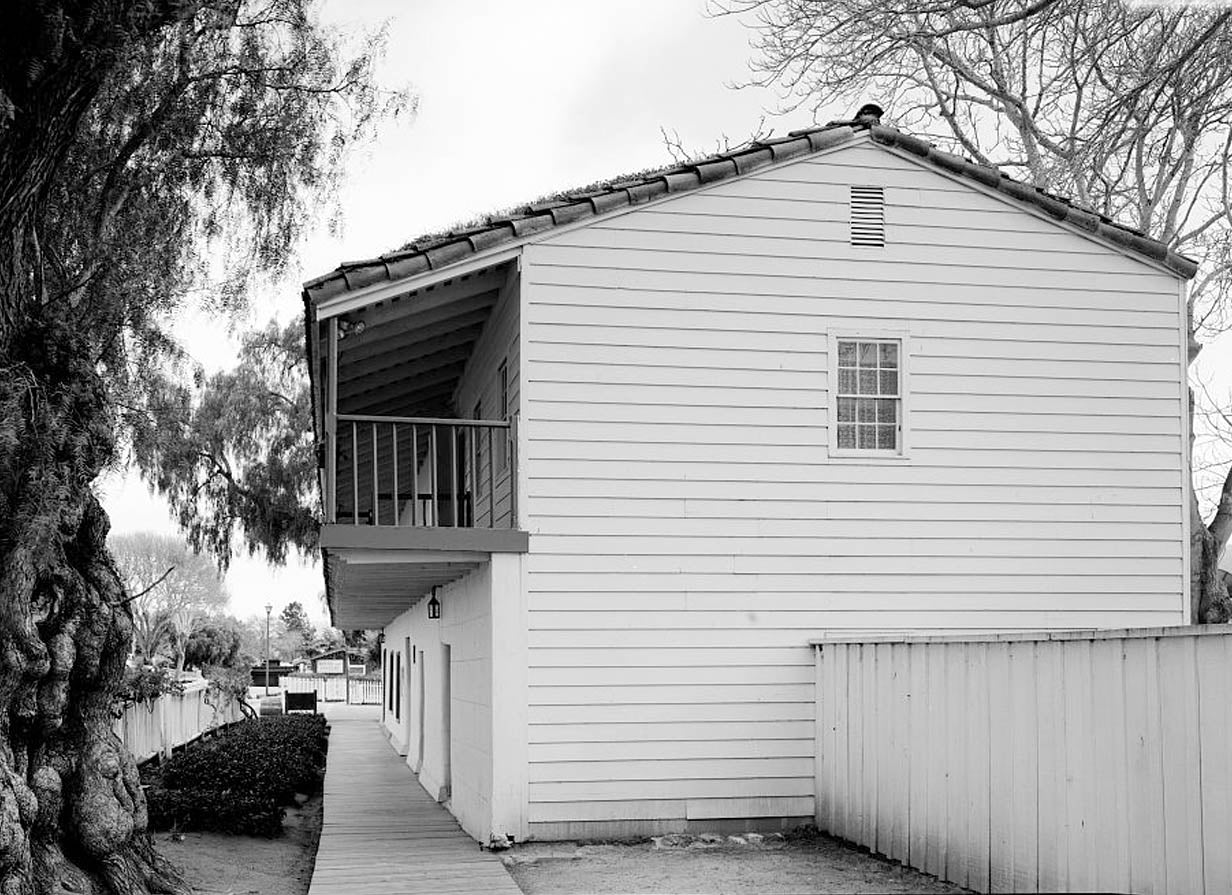 Historic Photo : General Jose Castro House, Mission Plaza, San Juan Bautista, San Benito County, CA 5 Photograph