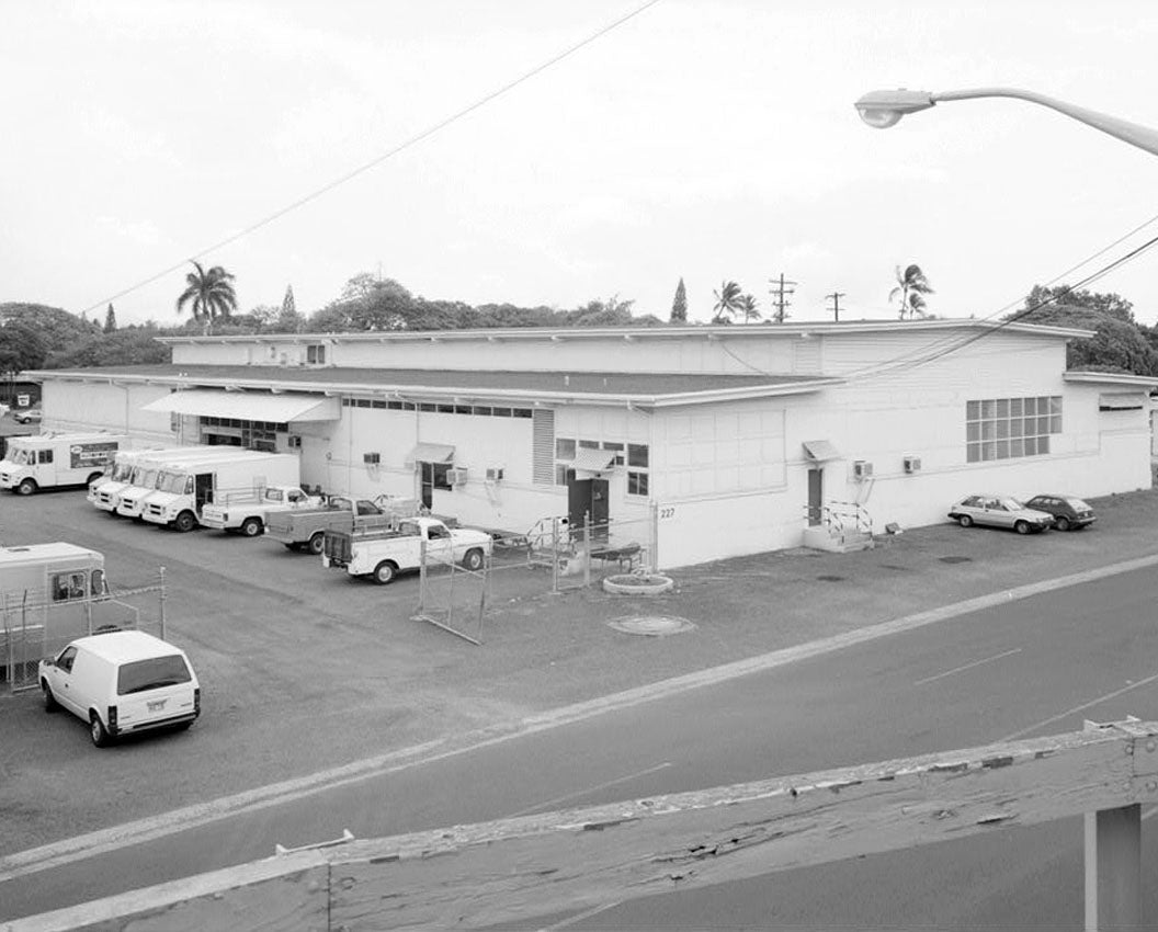 Historic Photo : U.S. Naval Base, Pearl Harbor, Laundry, Marine Barracks area, South Avenue between Seventh Street & Fuller Way, Pearl City, Honolulu County, HI 1 Photograph