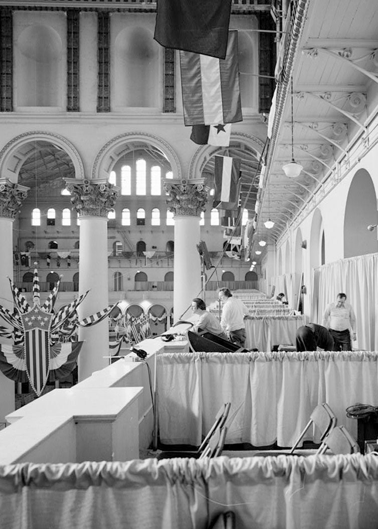 Historic Photo : Pension Building, 440 G Street Northwest, Washington, District of Columbia, DC 12 Photograph