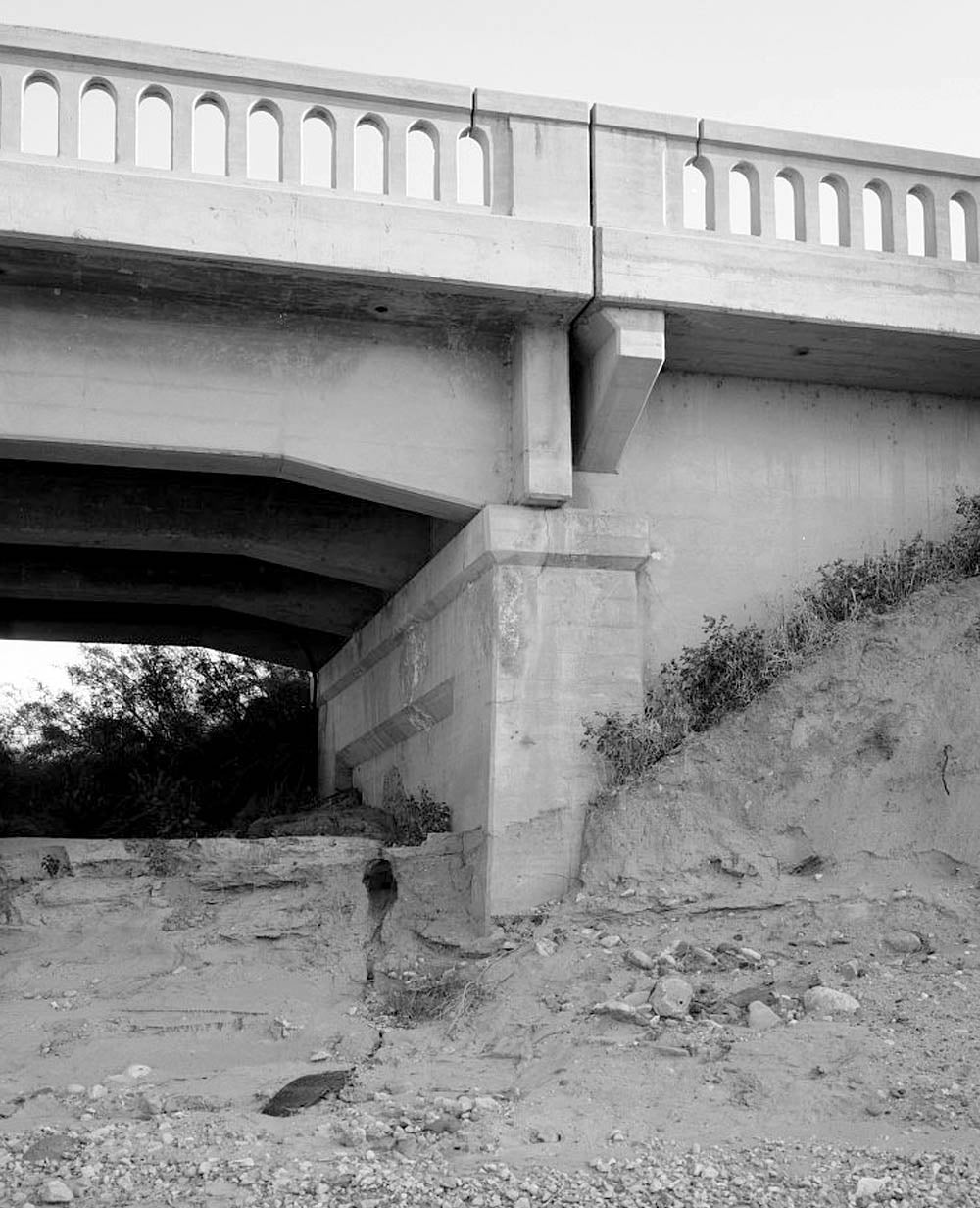 Historic Photo : Hassayampa Bridge, Spanning Hassayampa River at old U.S. Highway 80, Arlington, Maricopa County, AZ 6 Photograph