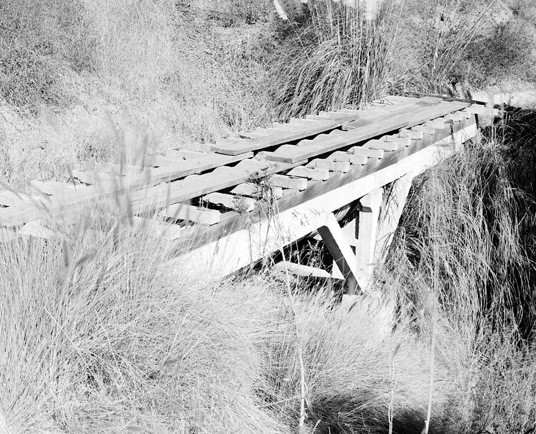 Historic Photo : Lake Hodges Flume, Along San Dieguito River between Lake Hodges & San Dieguito Reservoir, Rancho Santa Fe, San Diego County, CA 5 Photograph