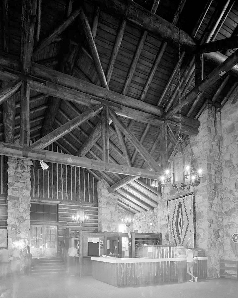 Historic Photo : Grand Canyon Lodge, Main Lodge, North Rim, Grand Canyon, Coconino County, AZ 9 Photograph