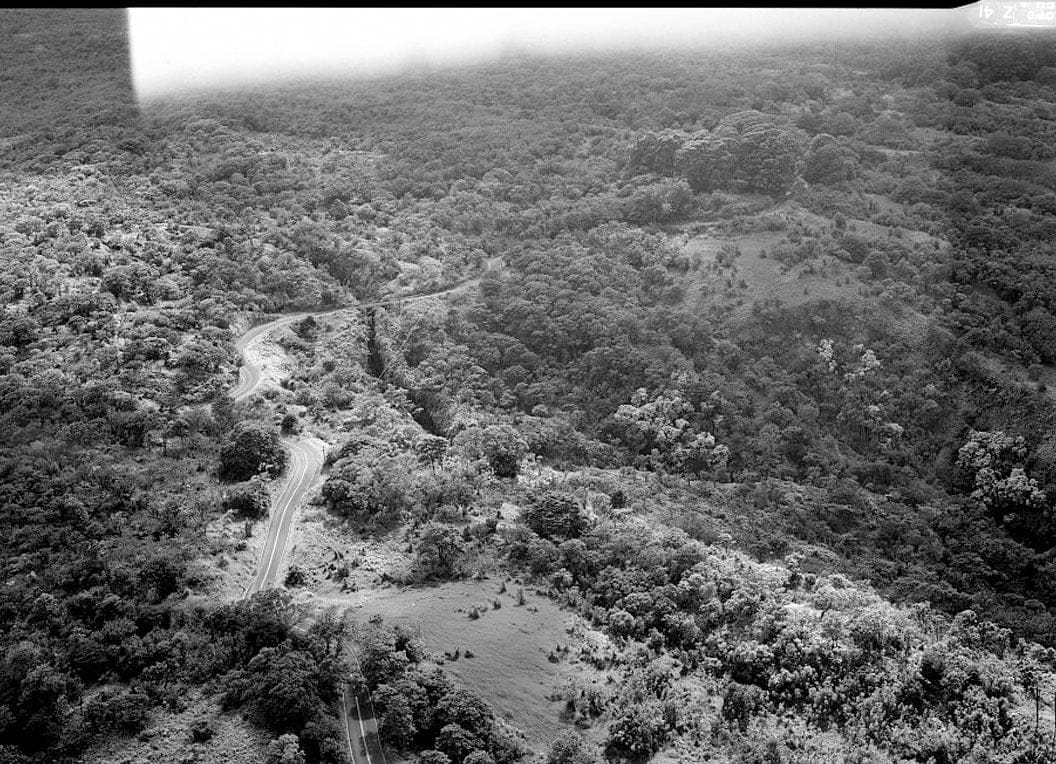 Historic Photo : Hana Belt Road, Between Haiku and Kaipahulu, Hana, Maui County, HI 18 Photograph