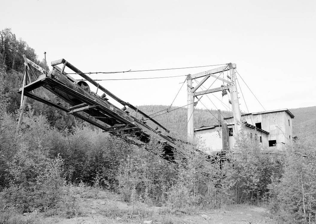 Historic Photo : Jack Wade Dredge, Milepost 86, Taylor Highway, Chicken, Southeast Fairbanks Census Area, AK 1 Photograph