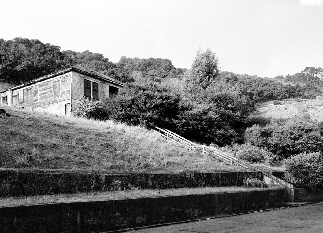 Historic Photo : Fort McDowell, Non-Commissioned Officers' Quarters, Angel Island State Park, Angel Island, Marin County, CA 3 Photograph