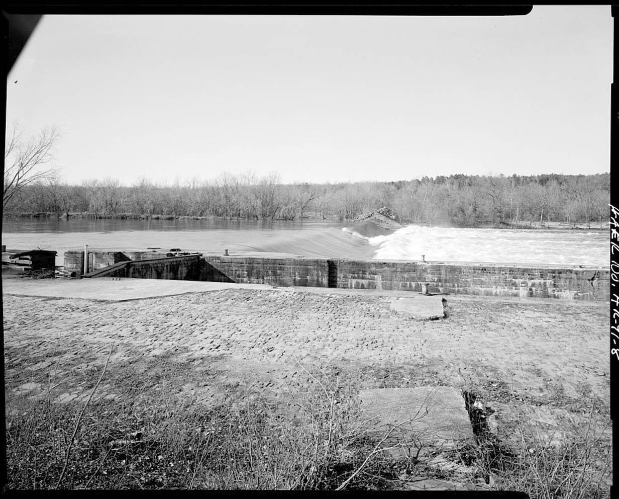 Historic Photo : Upper White River Lock & Dam Nos. 1, 2, & 3, Spanning White River, Batesville, Independence County, AR 4 Photograph