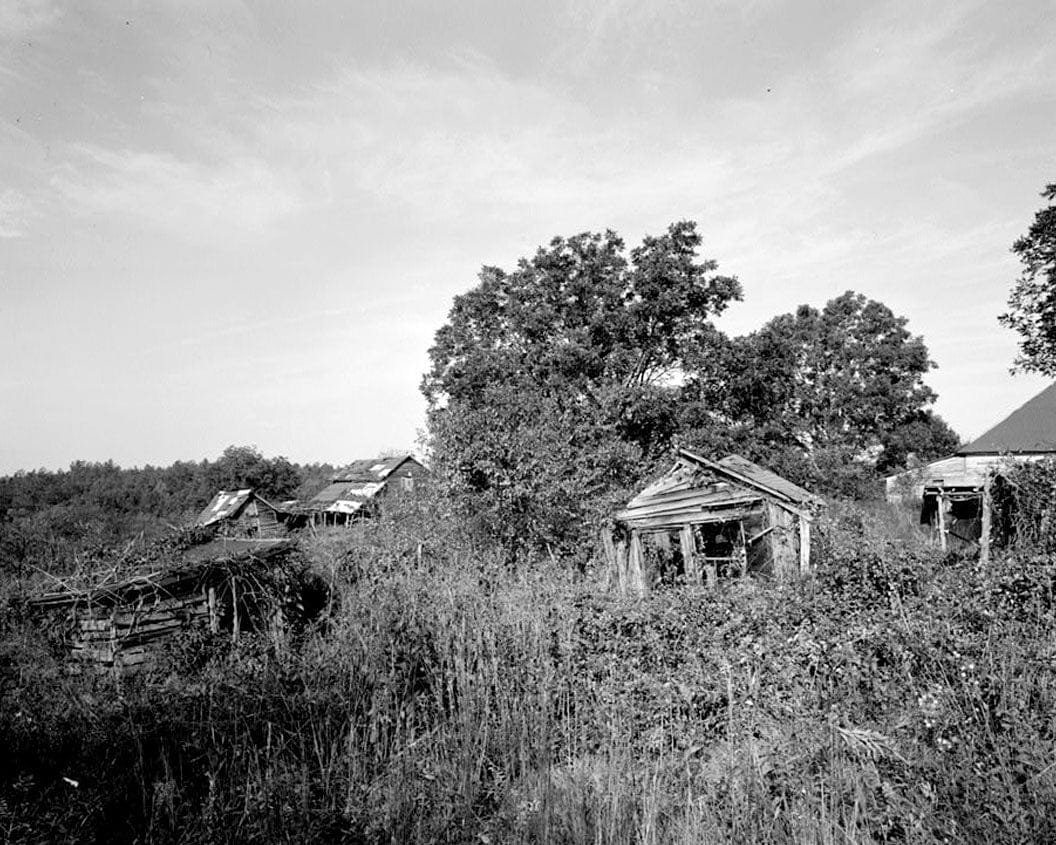 Historic Photo : Dye-White Farm, County Road 244, Heardmont, Elbert County, GA 4 Photograph