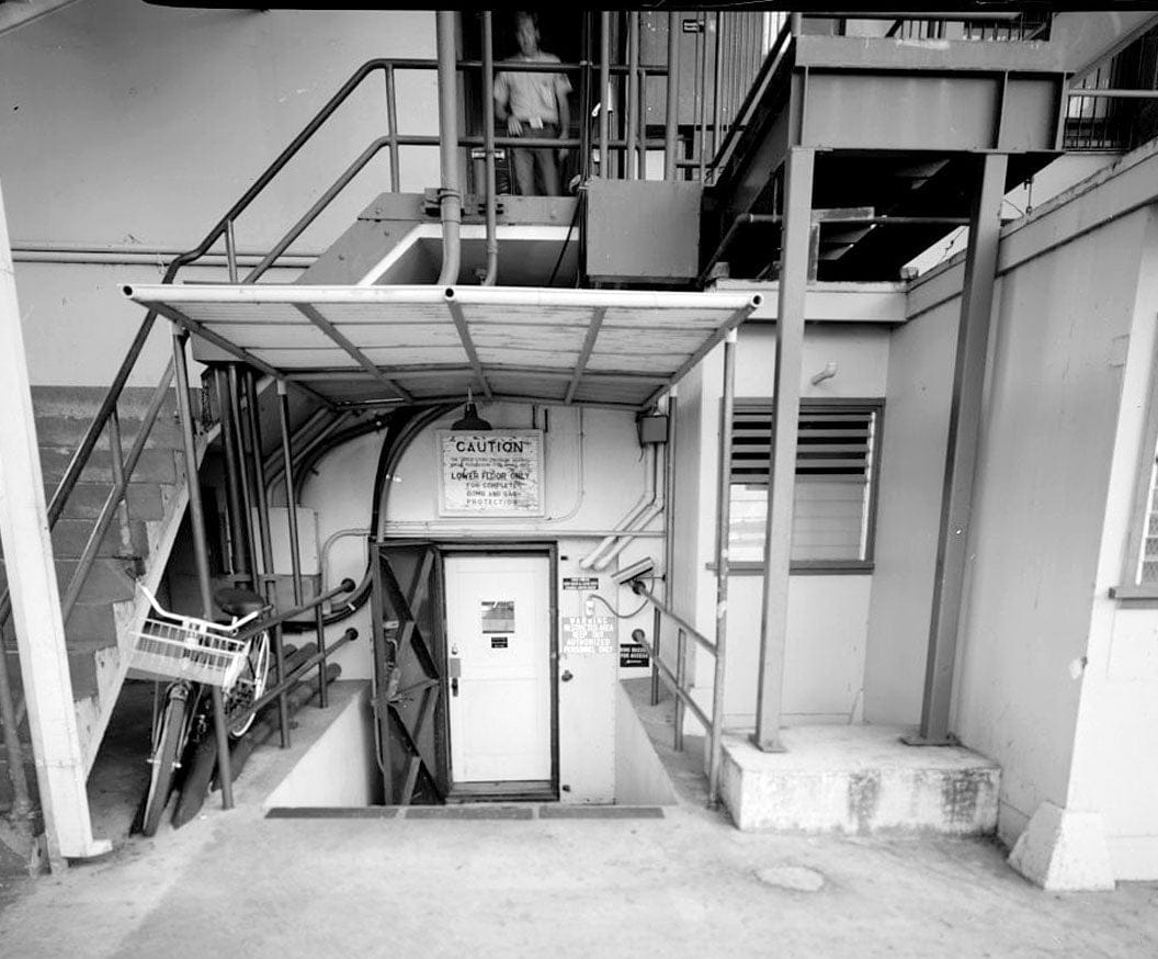Historic Photo : U.S. Naval Base, Pearl Harbor, Telephone Exchange Building, Morton Street near Clark Street, Pearl City, Honolulu County, HI 2 Photograph