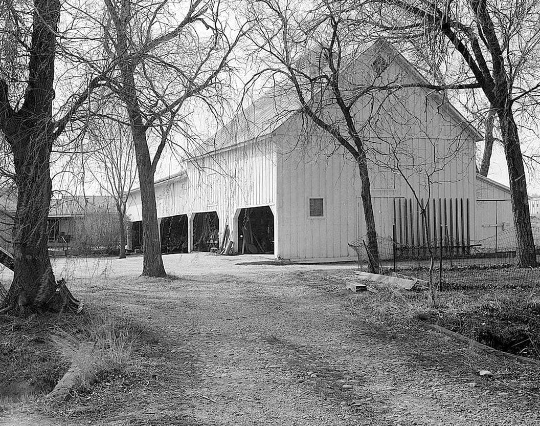 Historic Photo : Farrel Farm, Barn, 7381 North Washington Street, Denver, Denver County, CO 1 Photograph