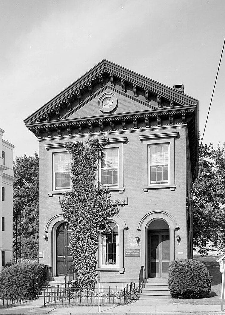 Historic Photo : Southport Savings Bank, 226 Main Street, Southport, Fairfield County, CT 2 Photograph