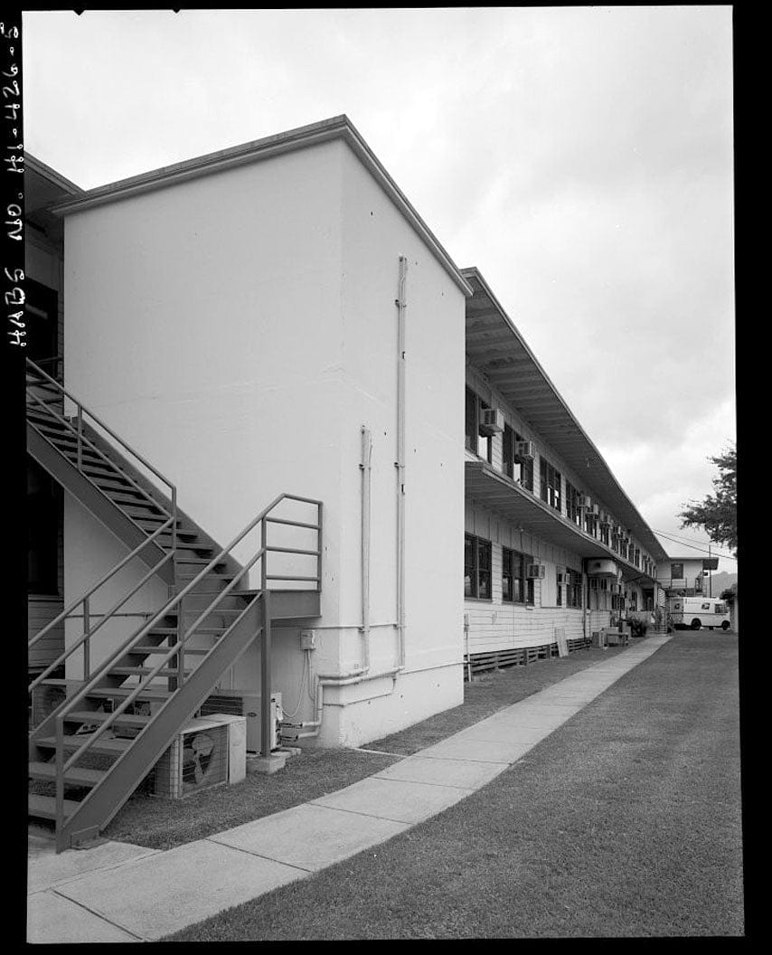 Historic Photo : U.S. Naval Base, Pearl Harbor, Combat Intelligence Center, Makalapa Drive in Makalapa Administration Area, Pearl City, Honolulu County, HI 2 Photograph
