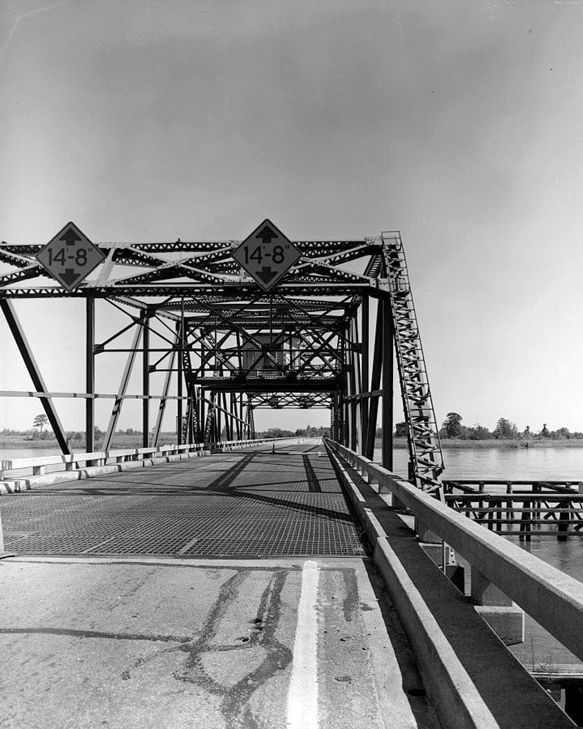 Historic Photo : Georgia DOT Bridge No. 051-00025D-01986N, US 17 & State Route 25 Spanning Savannah River, Port Wentworth, Chatham County, GA 4 Photograph