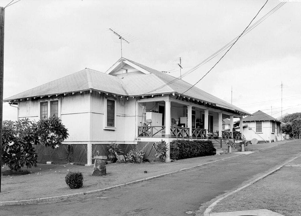 Historic Photo : McVeigh Home, Dormitory, Moloka'i Island, Kalaupapa, Kalawao County, HI 1 Photograph