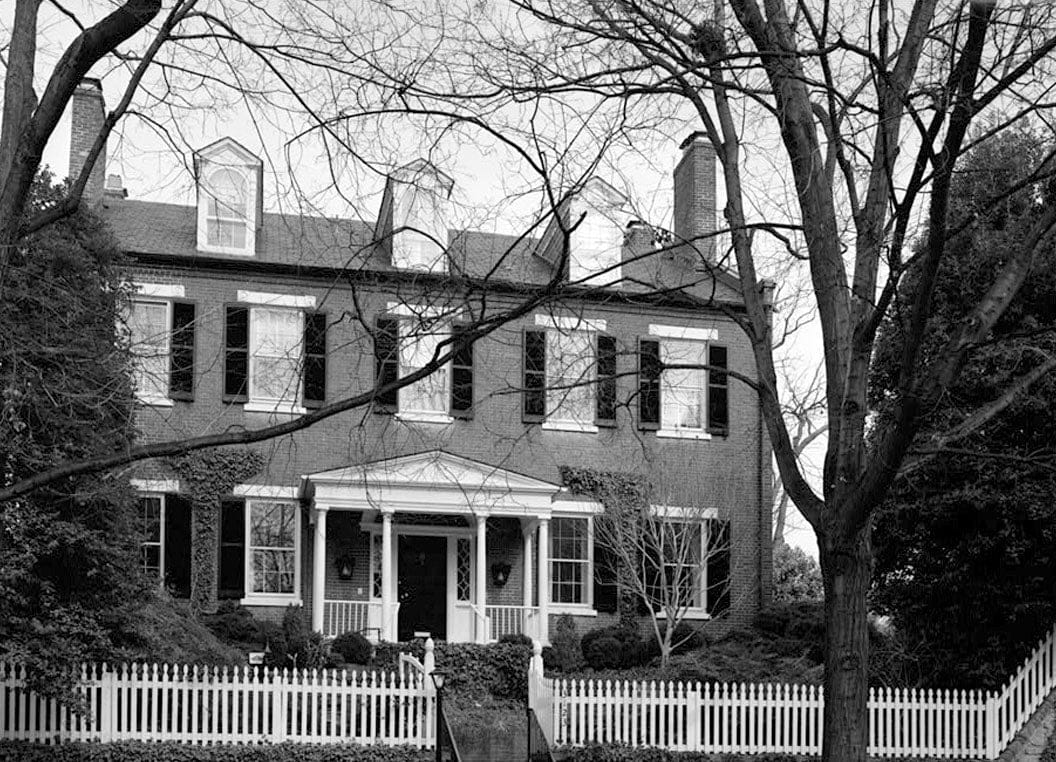 Historic Photo : Henry Foxhall House, 3123 Dumbarton Street, Northwest, Washington, District of Columbia, DC 4 Photograph