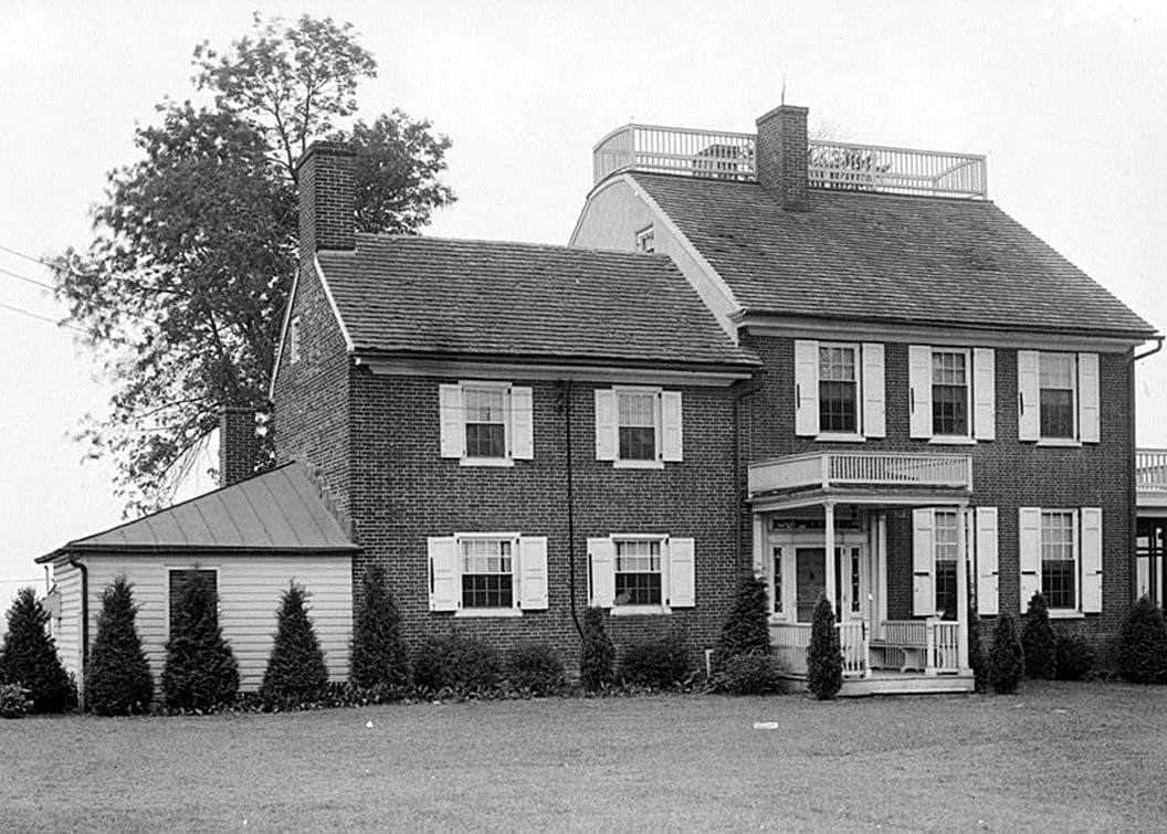 Historic Photo : Woodstock, 102 Middleboro Road in Banning Park, Wilmington, New Castle County, DE 2 Photograph