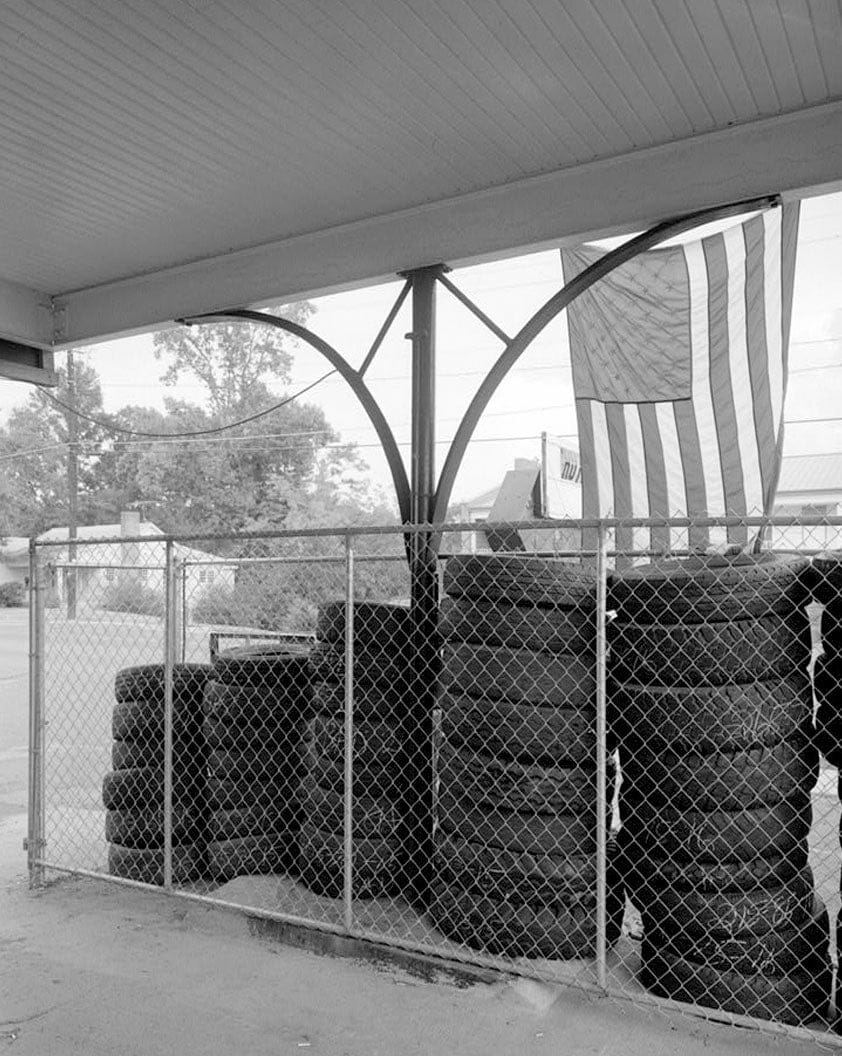 Historic Photo : Greenhouse Service Station, 522 South Main Street, Woodstock, Cherokee County, GA 2 Photograph