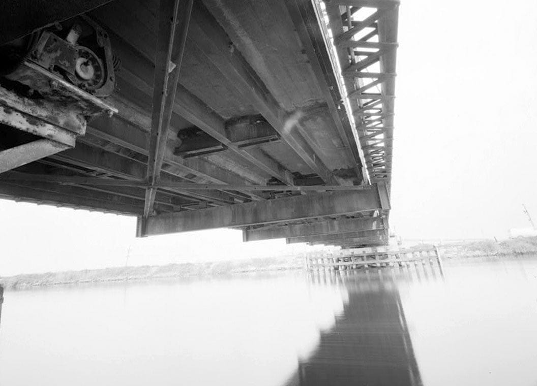 Historic Photo : Bacon Island Road Bridge, Spanning Middle River at Bacon Island Road, Stockton, San Joaquin County, CA 3 Photograph