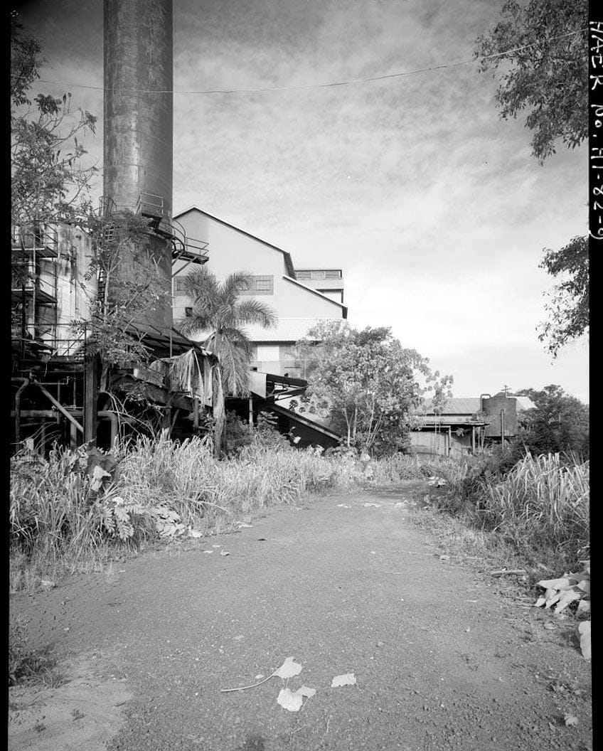 Historic Photo : Lihue Plantation Company, Sugar Mill Building, Haleko Road, Lihue, Kauai County, HI 12 Photograph