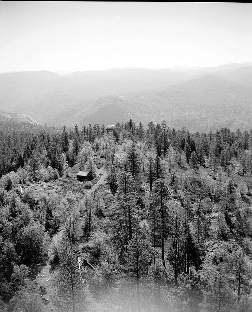 Historic Photo : North Mountain Lookout, Stanislaus National Forest, Groveland, Tuolumne County, CA 4 Photograph