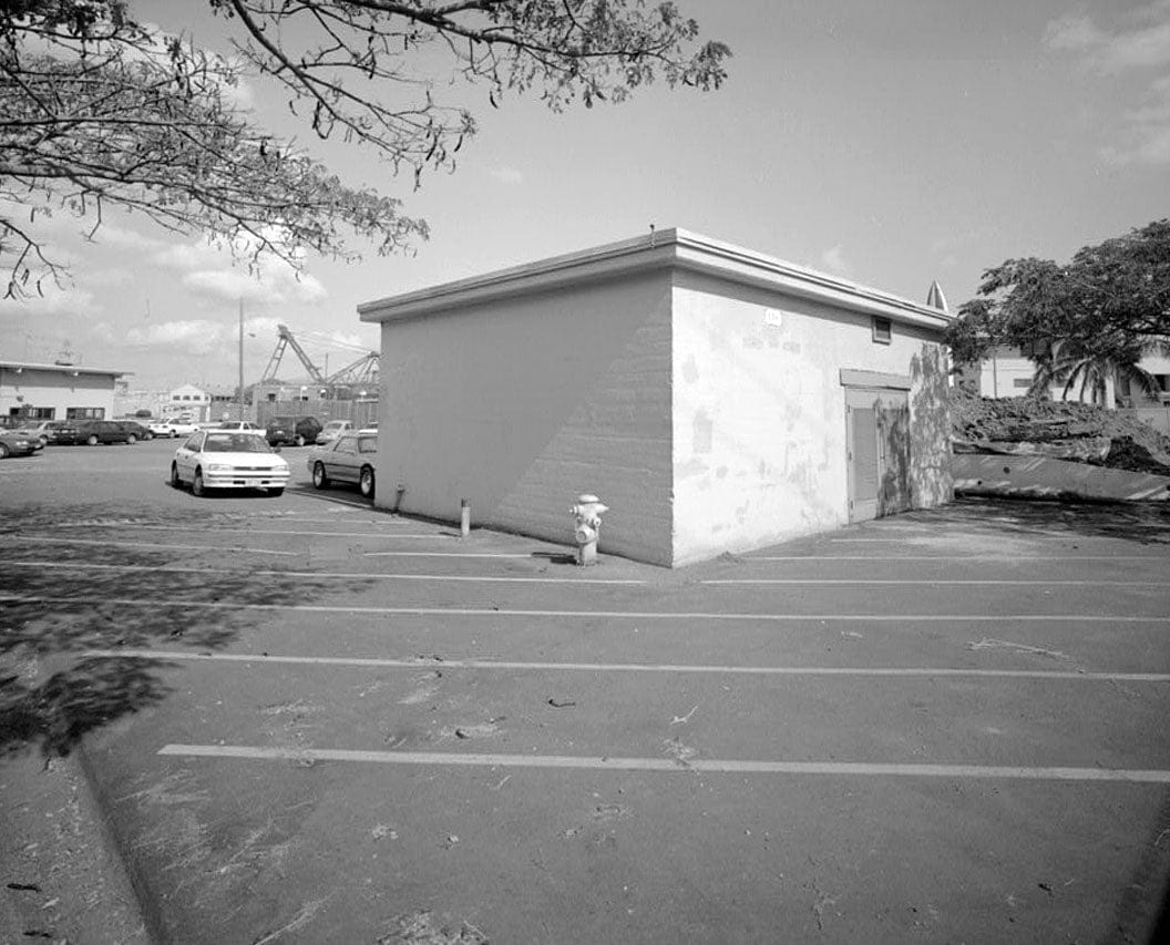 Historic Photo : U.S. Naval Base, Pearl Harbor, Diesel Oil Plant Foamite Building, Pearl City, Honolulu County, HI 1 Photograph
