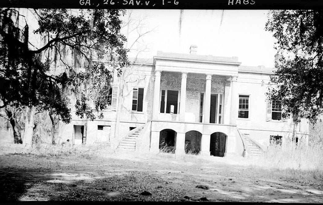 Historic Photo : Hermitage, Savannah River vicinity, Savannah, Chatham County, GA 1 Photograph