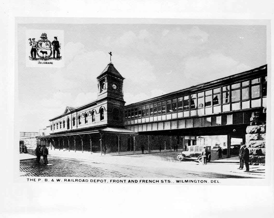 Historic Photo : Pennsylvania Railroad Improvements, Wilmington Train Station, Front & French Streets, Wilmington, New Castle County, DE 4 Photograph