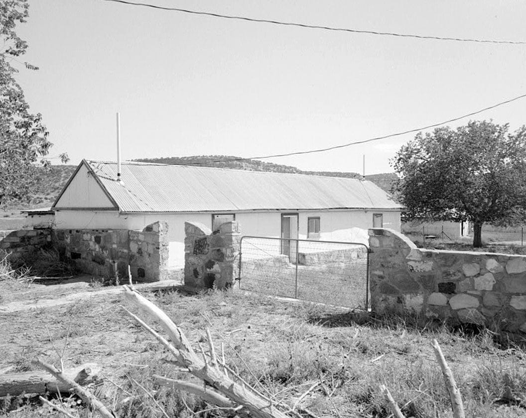 Historic Photo : Eugene Rourke Ranch, Bunkhouse, 30 feet east of residence, Model, Las Animas County, CO 1 Photograph