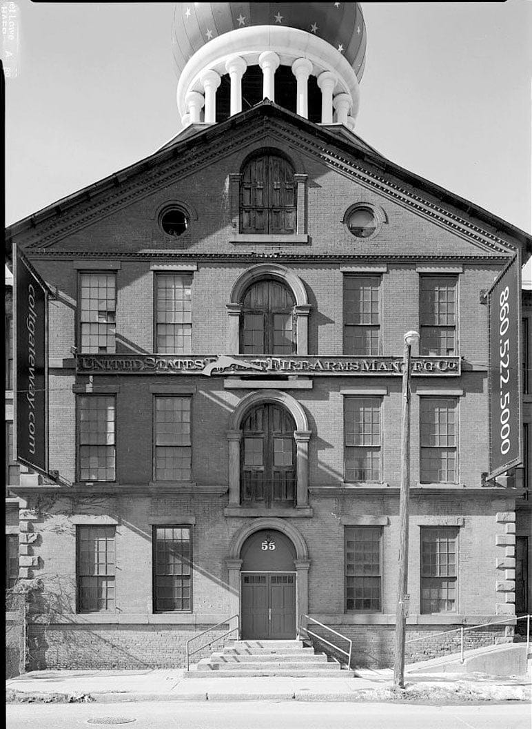 Historic Photo : Colt Fire Arms Company, East Armory Building, 36-150 Huyshope Avenue, 17-170 Van Dyke Avenue, 49 Vredendale Avenue, Hartford, Hartford County, CT 5 Photograph